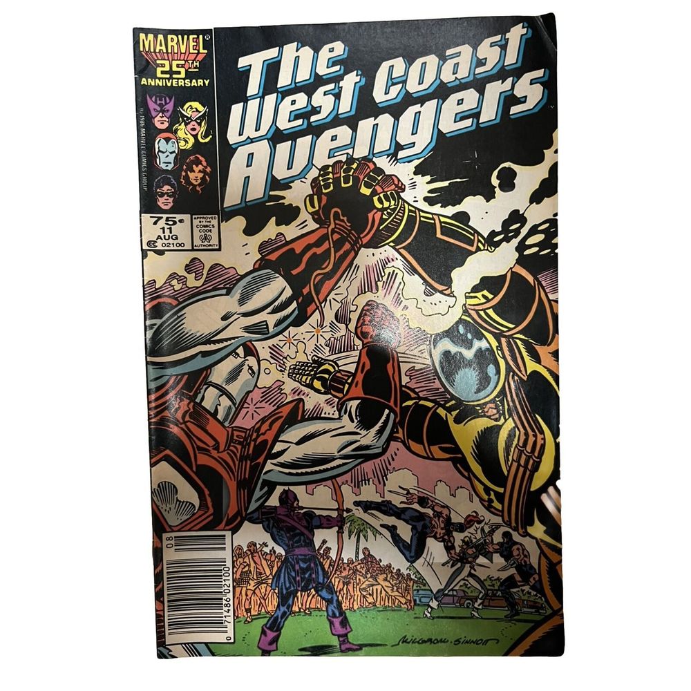 THE WEST COAST AVENGERS #11 (1986) "PRIDE OF THE REGIMENT"
